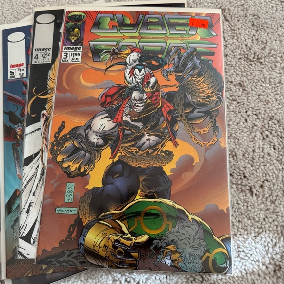 Cyber Force Comic Books Issues #1-7 - Picture 4 of 8